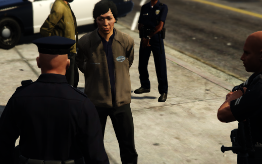 Could contain: clothing, person, outdoor, vehicle, law enforcement, land vehicle, security, official, police officer, car, man, tire, road, organization, police, officer, street, people, ground, military uniform