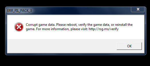 Corrupted error code file please reinstall the game gta 5 online, free