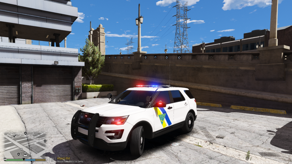 2016 NJSP Ford Explorer Utility