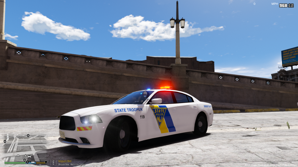 2014 NJSP Dodge Charger (Fictional)