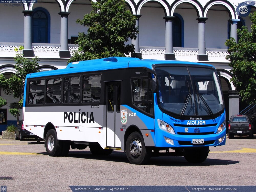PMERJ Polícia Militar do Rio de Janeiro - Mascarello Gran Midi Agrale MA 15.0 - www.grupobsg.org - ônibus da PM (7) .JPG