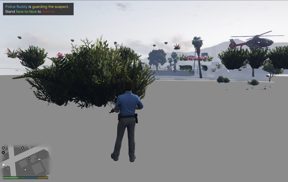 Could contain: text, sky, outdoor, pc game, screenshot, tree, skiing, person