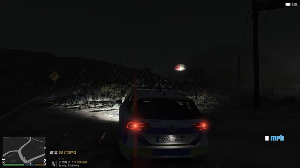 Could contain: vehicle, land vehicle, text, outdoor, car, sky, street light, automotive lighting, screenshot, night, light