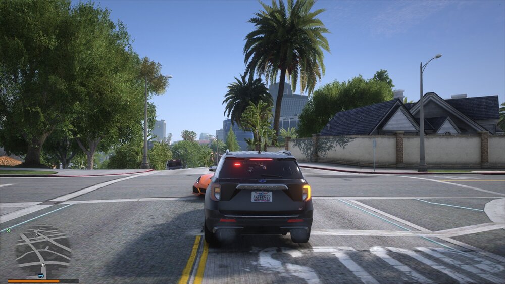 Could contain: outdoor, sky, vehicle, road, land vehicle, tree, way, scene, road surface, lane, car, asphalt, wheel, vehicle registration plate, street, thoroughfare, tarmac, crosswalk, highway, traffic, family car, automotive parking light, curb, infrastructure, automotive tail & brake light, text