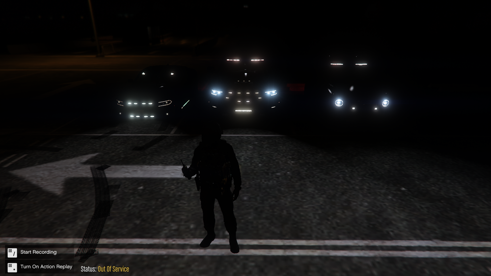 Could contain: outdoor, road, vehicle, darkness, car, black, night, street, person, way, ground