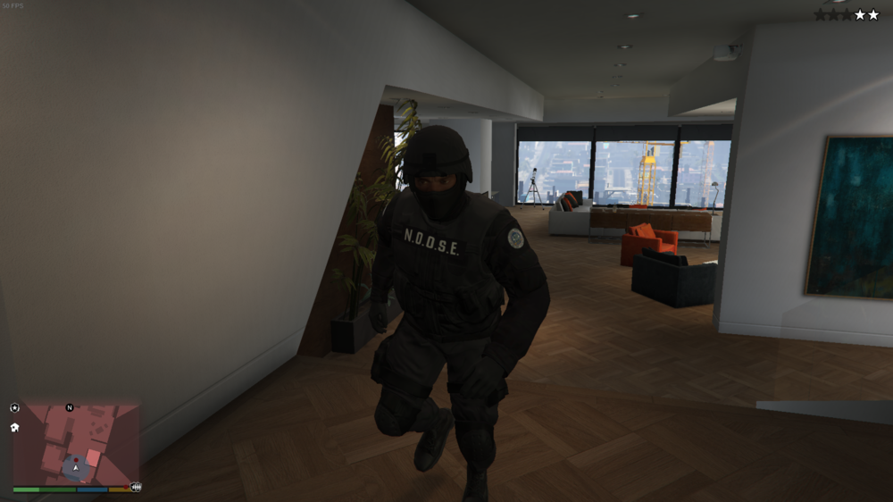 Could contain: indoor, wall, screenshot, clothing, art, pc game, floor, ceiling