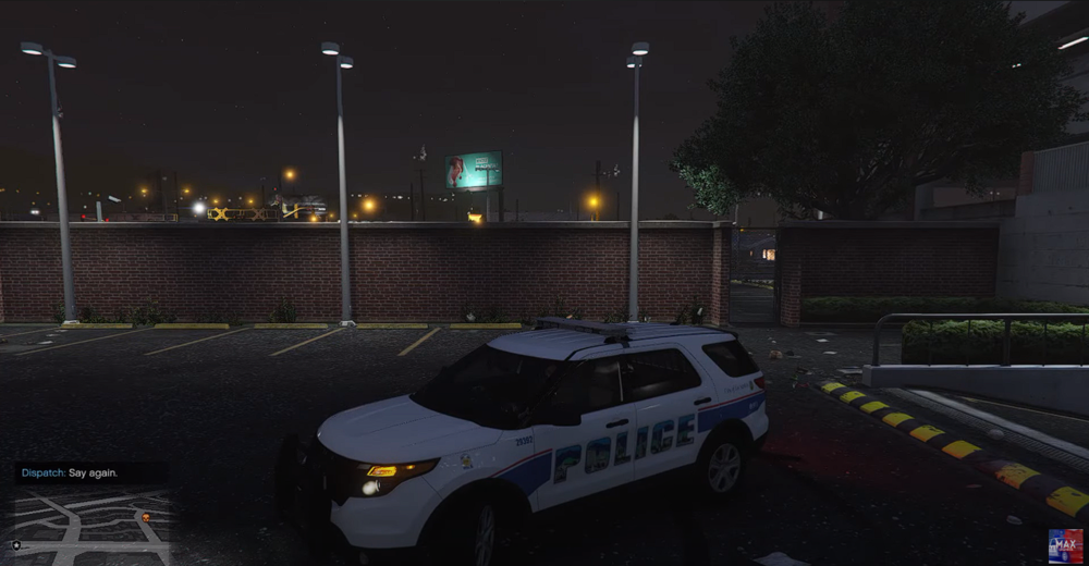 Could contain: vehicle, land vehicle, transport, wheel, outdoor, tire, car, road, night, street, light, police