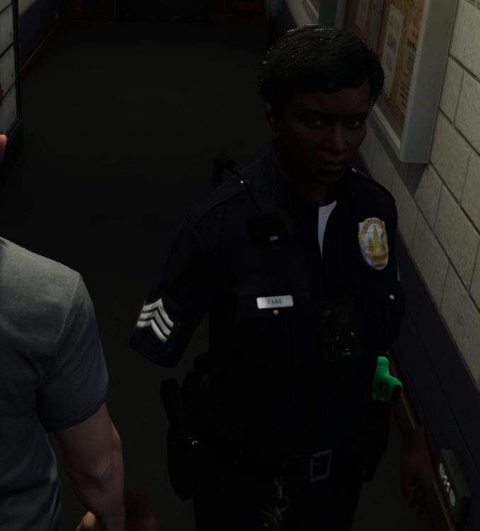 Could contain: clothing, person, human face, man, police officer, law enforcement, security, official, officer, police