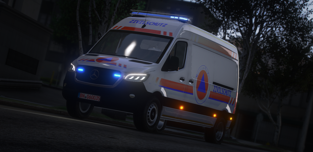 Could contain: vehicle, transport, land vehicle, wheel, outdoor, ambulance, emergency vehicle, emergency service, tree, road, mode of transport, car, emergency, motor vehicle, street, light, police, van, paramedic