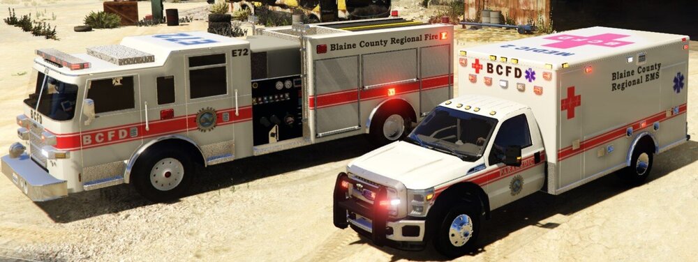 Could contain: vehicle, wheel, transport, land vehicle, emergency service, emergency vehicle, emergency, ambulance, service, fire apparatus, ground, outdoor, fire, department, parked