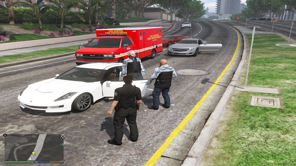 Could contain: outdoor, vehicle, land vehicle, wheel, transport, tree, road, grass, ground, person, street, car