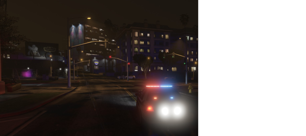 Could contain: outdoor, vehicle, land vehicle, sky, light, street light, night, building, electricity, car, street, road, city