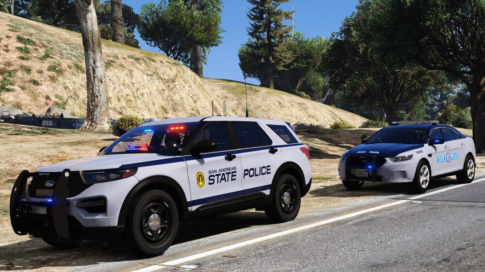 Could contain: outdoor, vehicle, land vehicle, wheel, tire, car, bumper, sport utility vehicle, automotive exterior, transport, auto part, road, text, automotive design, police car, fender, ford, automotive tire, police