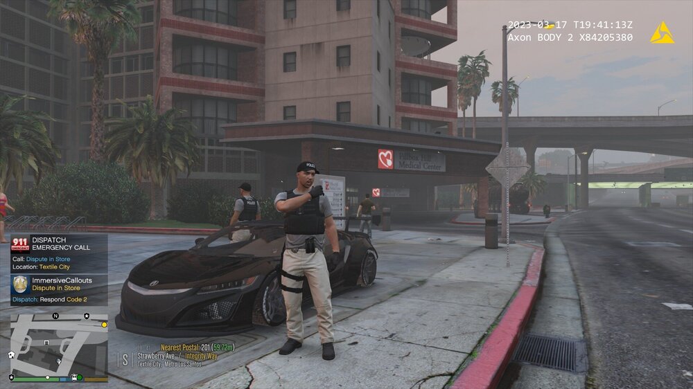 Could contain: building, screenshot, outdoor, pc game, video game software, sky, person, city