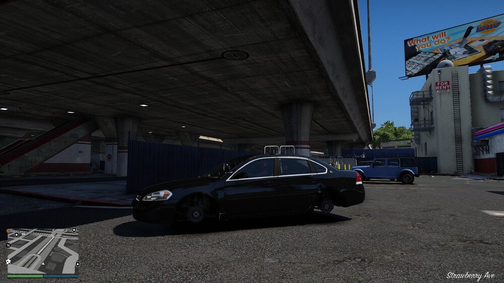 Could contain: vehicle, land vehicle, wheel, outdoor, tire, sky, building, road, auto part, car, text, ground, parked