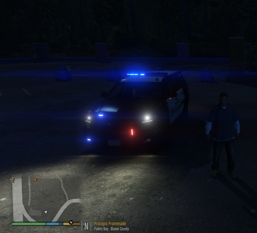 Could contain: vehicle, land vehicle, car, screenshot, road, outdoor, ground, night, light