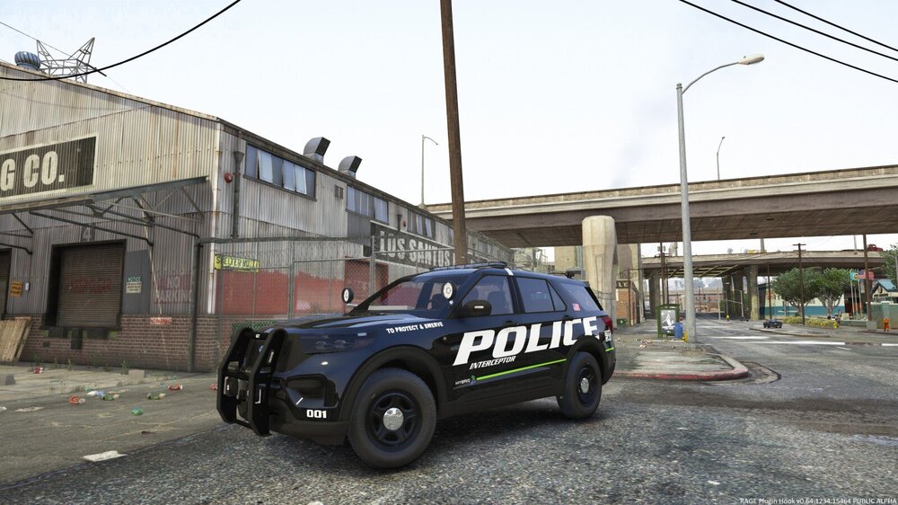 Could contain: vehicle, land vehicle, wheel, tire, outdoor, sky, building, auto part, road, car, motorsport, automotive tire, street, police, rally