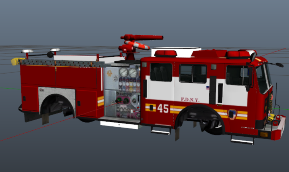 Could contain: fire, transport, firefighter, vehicle, fire department, emergency service, fire apparatus, emergency vehicle, emergency, rescue, wheel, land vehicle, fire station, mode of transport, outdoor, red, truck, engine, department