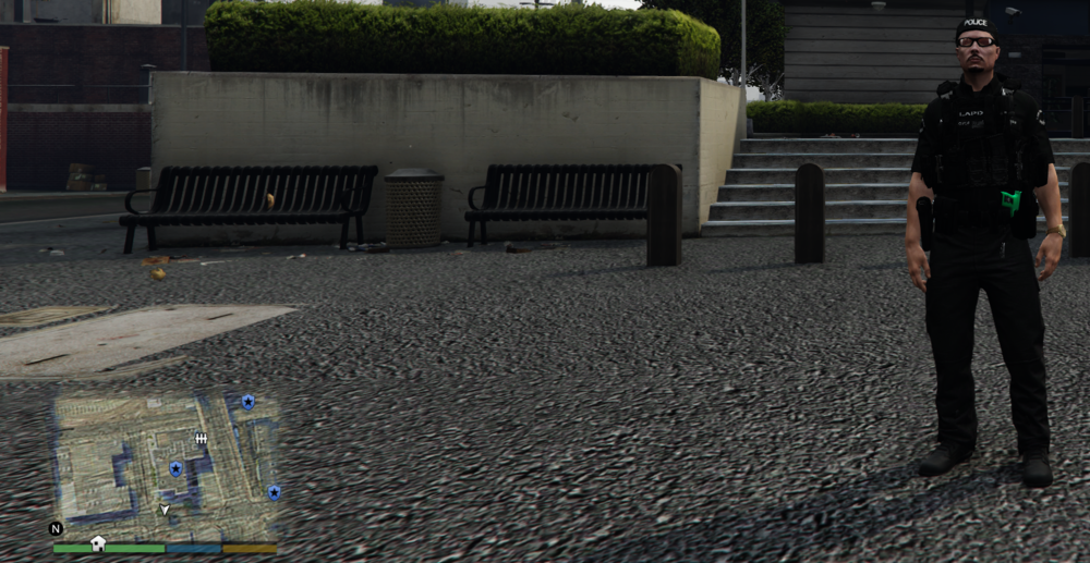 Could contain: clothing, outdoor, footwear, ground, person, man, plant, street