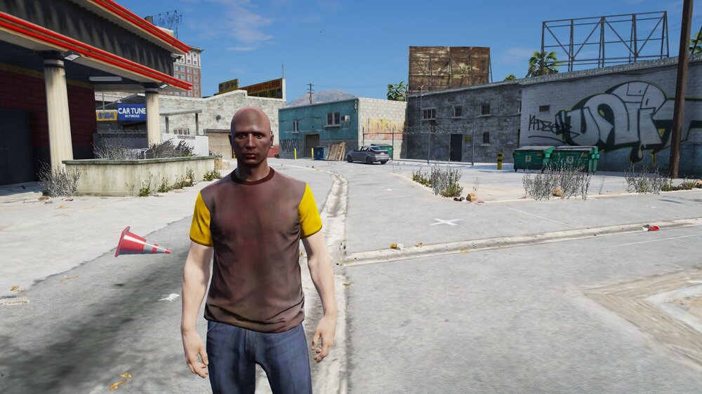 Could contain: clothing, outdoor, sky, person, building, man, house, jeans, ground, cloud, footwear, street, standing