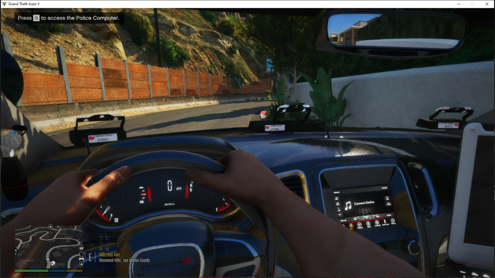 Could contain: vehicle, car, text, land vehicle, windshield, outdoor, mirror, screenshot, center console, automotive mirror, driving, speedometer, vehicle audio, motor vehicle, person, control panel