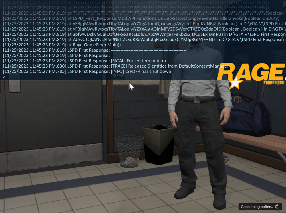 Could contain: text, clothing, footwear, screenshot, trousers, man, pc game, luggage and bags, person, indoor
