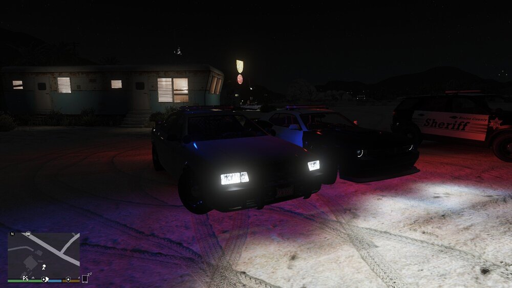 Could contain: vehicle, tire, land vehicle, wheel, ground, transport, screenshot, outdoor, car, night