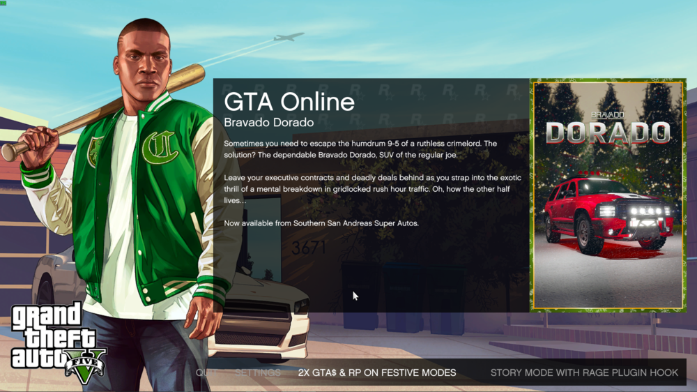 Could contain: text, clothing, person, land vehicle, man, vehicle, musical instrument, outdoor, sky, car