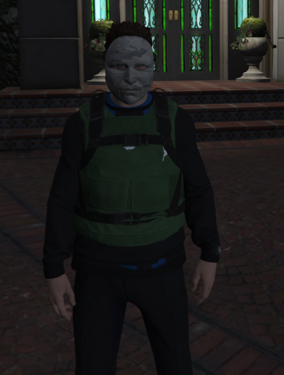 Could contain: clothing, human face, person, standing, protective garment