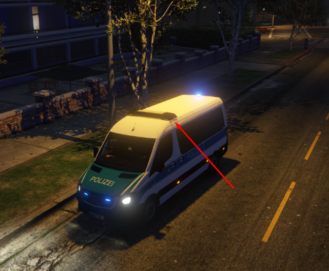 Could contain: vehicle, land vehicle, outdoor, transport, car, wheel, mode of transport, road, blue, night, street, van, ground, light