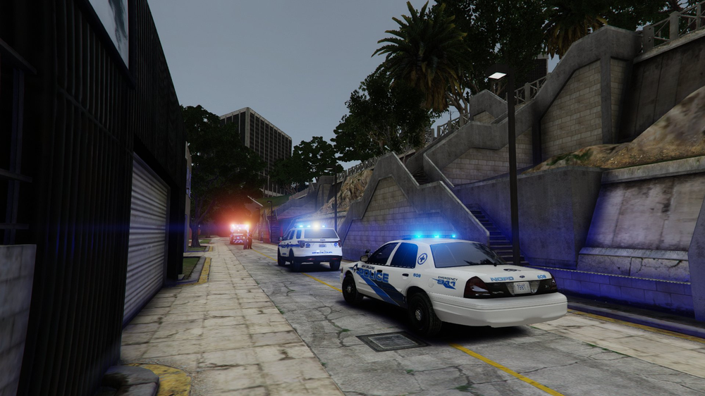 Could contain: vehicle, land vehicle, outdoor, wheel, sky, building, ground, tire, auto part, road, parked, street, blue, sidewalk, car