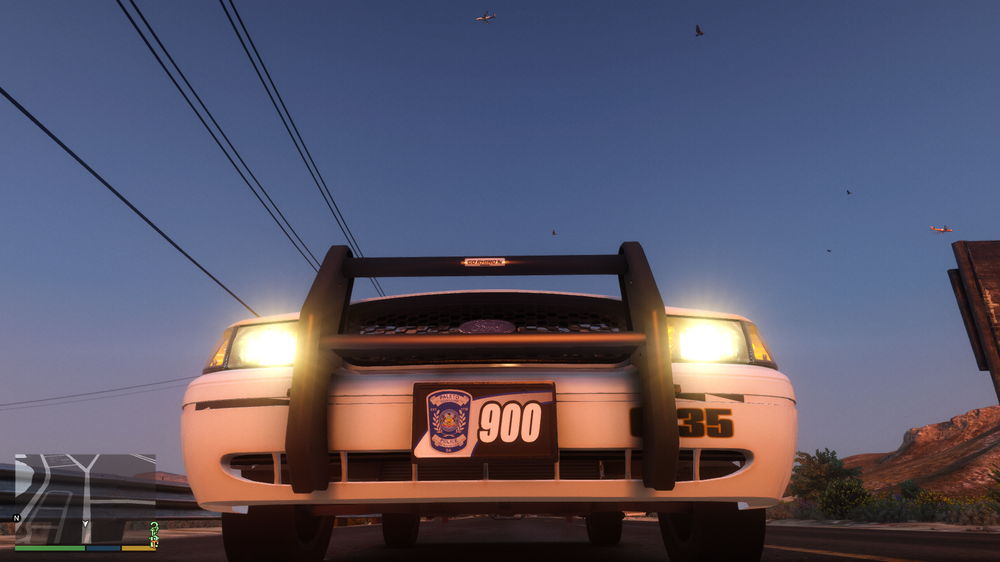 Could contain: sky, land vehicle, outdoor, vehicle, bumper, auto part, automotive exterior, automotive lighting, vehicle registration plate, wheel, transport, road, car, light, street