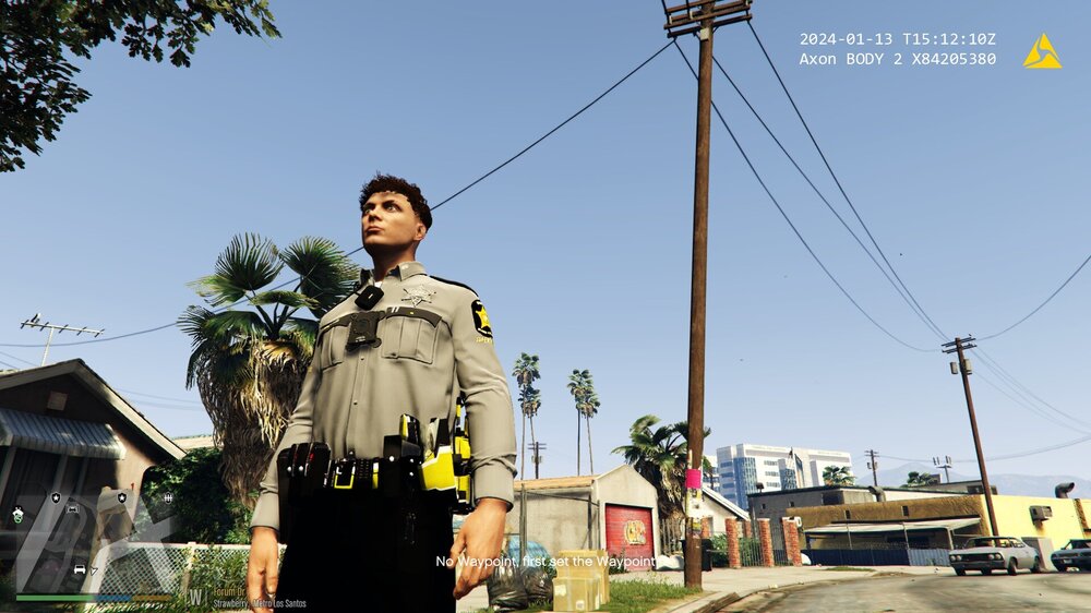 Could contain: outdoor, clothing, sky, tree, person, man, footwear, street, military uniform