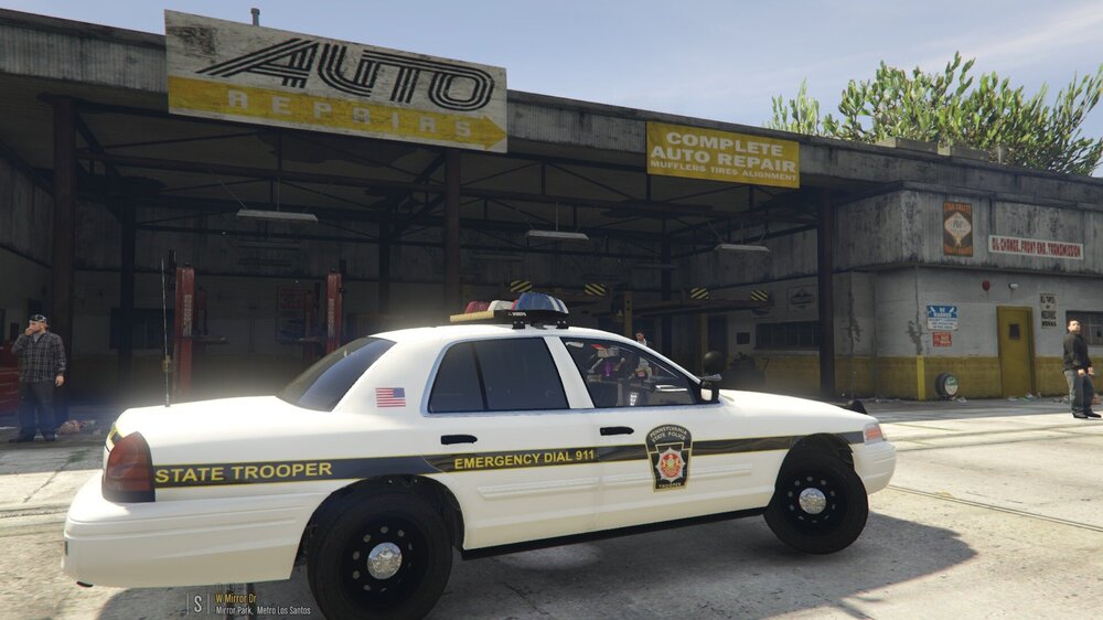 Could contain: vehicle, land vehicle, wheel, text, transport, outdoor, tire, ford crown victoria police interceptor, car, law enforcement, police car, police, parked