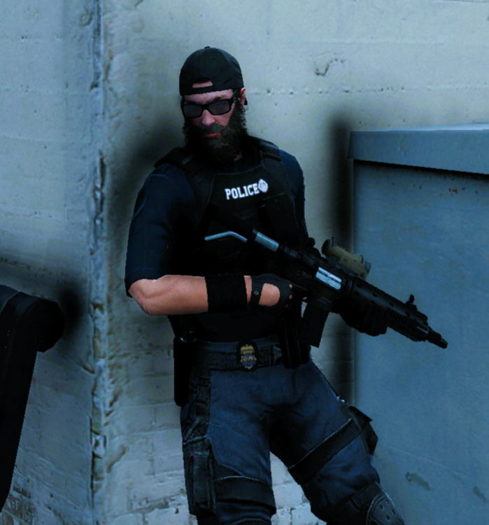 Could contain: weapon, person, clothing, firearm, rifle, ranged weapon, gun barrel, man, shooting, gun, shotgun, air gun, assault rifle