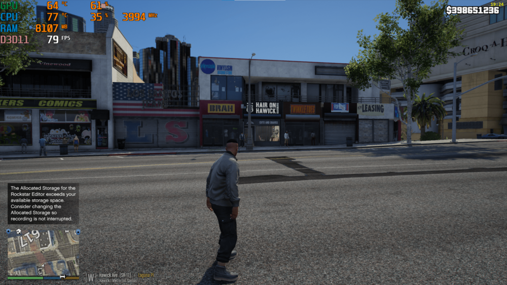 Could contain: outdoor, text, sky, clothing, footwear, pc game, screenshot, tree, road, person, street, ground
