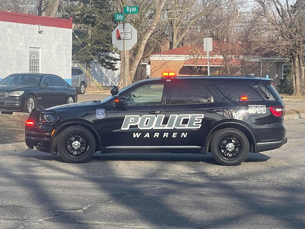 Could contain: vehicle, land vehicle, wheel, text, outdoor, transport, tire, vehicle registration plate, car, law enforcement, auto part, police car, automotive exterior, sport utility vehicle, automotive tail & brake light, motor vehicle, road, automotive parking light, compact sport utility vehicle, family car, automotive luggage rack, street, police