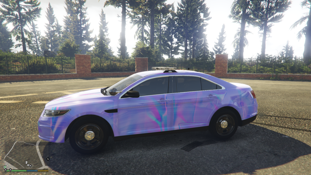 Could contain: vehicle, land vehicle, wheel, outdoor, transport, tree, car, tire, full-size car, sedan, ground, blue