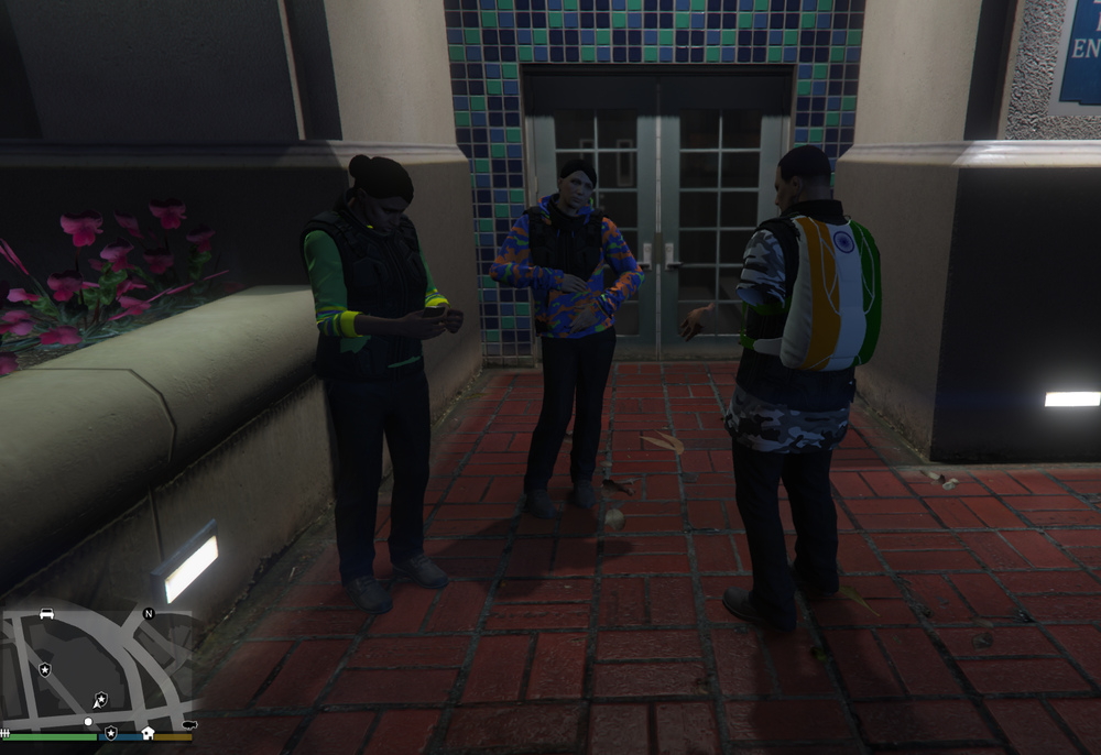 Could contain: clothing, footwear, person, screenshot, pc game, wall, indoor