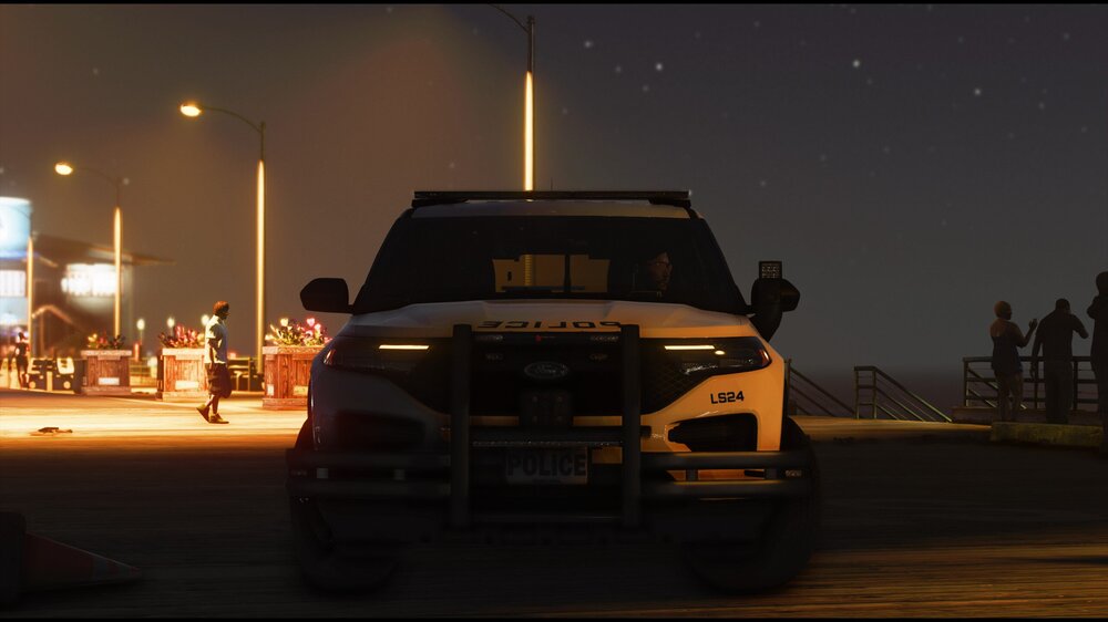 Could contain: vehicle, land vehicle, sky, wheel, outdoor, transport, tire, road, night, auto part, truck, driving, ground, street, car, light