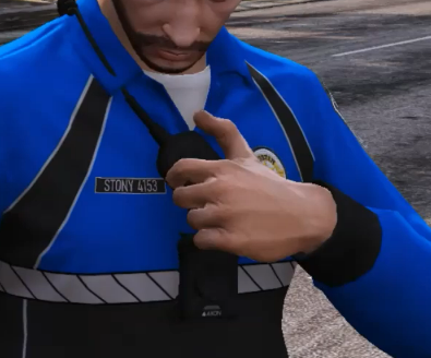 Could contain: person, clothing, wet suit, outdoor, holding, suit, ground, blue, wearing