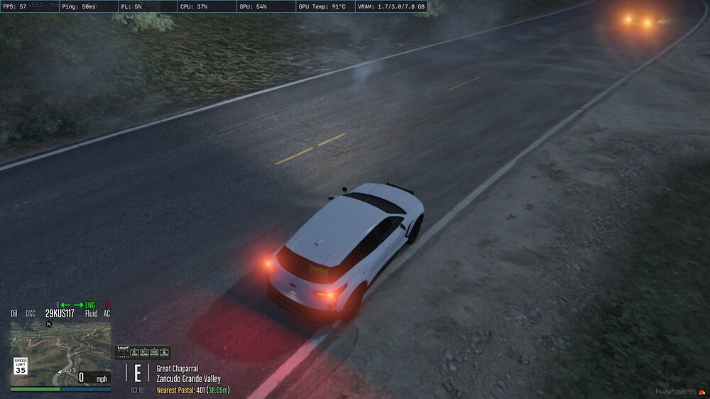 Could contain: vehicle, land vehicle, screenshot, pc game, text, digital compositing, video game software, 3d modeling, outdoor, car, road