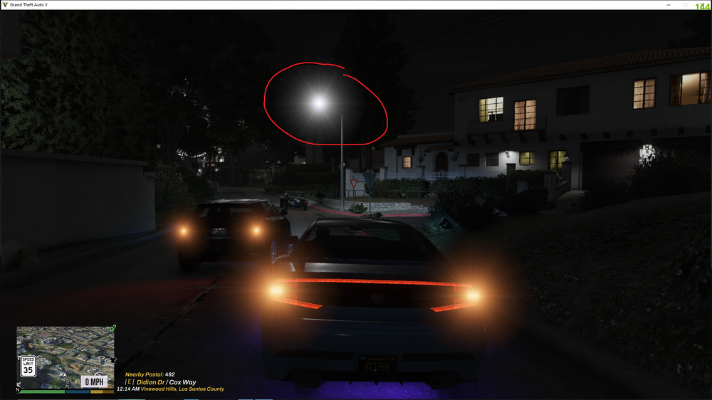 Could contain: land vehicle, vehicle, text, car, screenshot, pc game, digital compositing, outdoor, light, street