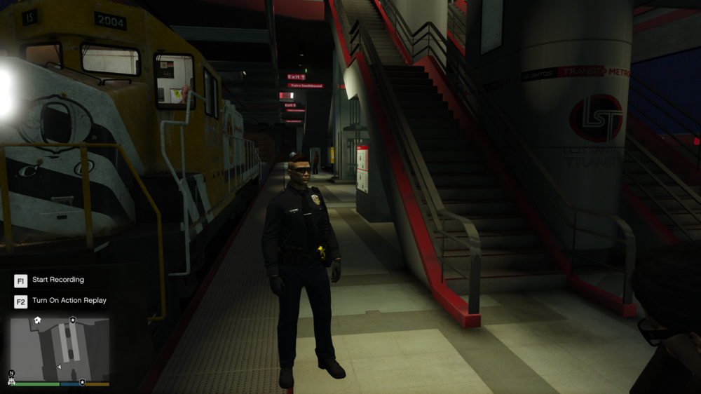 Could contain: screenshot, clothing, person, train, subway