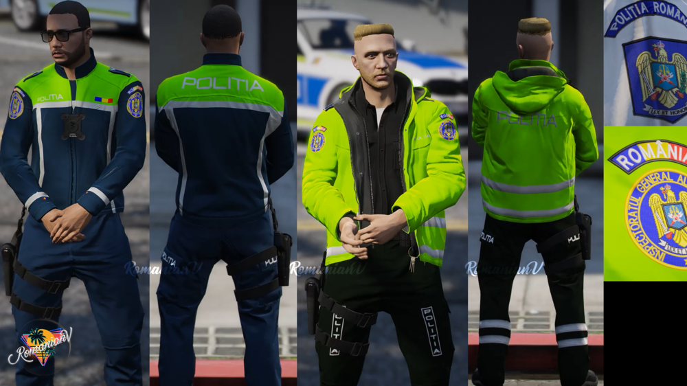 Could contain: person, jacket, clothing, outdoor, jeans, high-visibility clothing, man, trousers, text, standing, officer