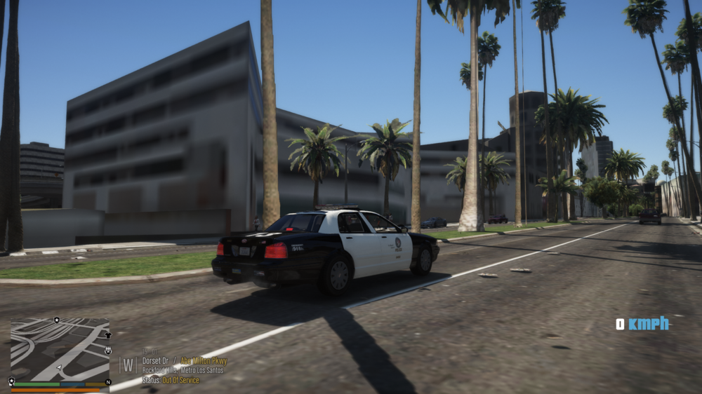 Could contain: outdoor, vehicle, land vehicle, wheel, sky, tire, tree, palm tree, road, palm, street, car, ground