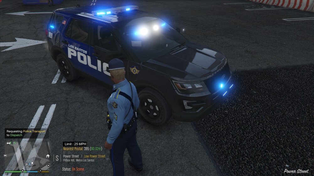 Could contain: vehicle, text, land vehicle, wheel, tire, clothing, auto part, screenshot, law enforcement, automotive exterior, outdoor, car, police, person, ground, officer