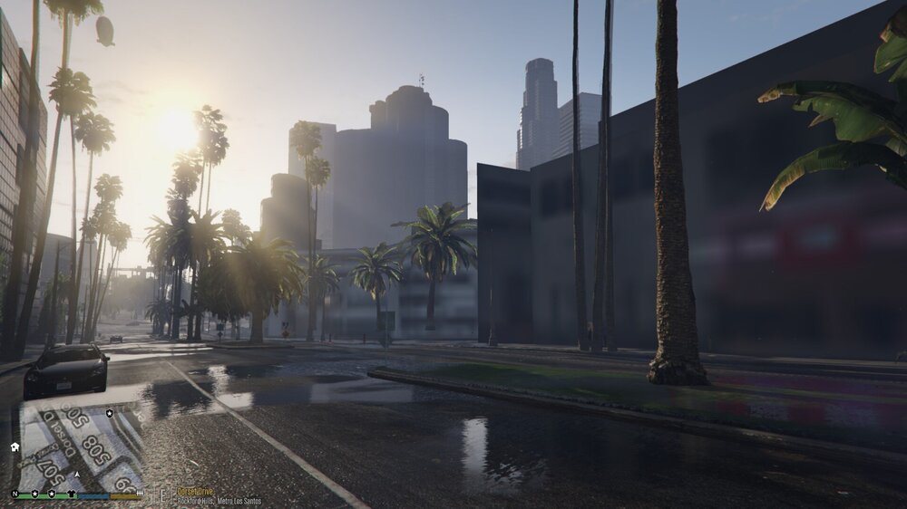 Could contain: tree, outdoor, sky, building, palm tree, street, city