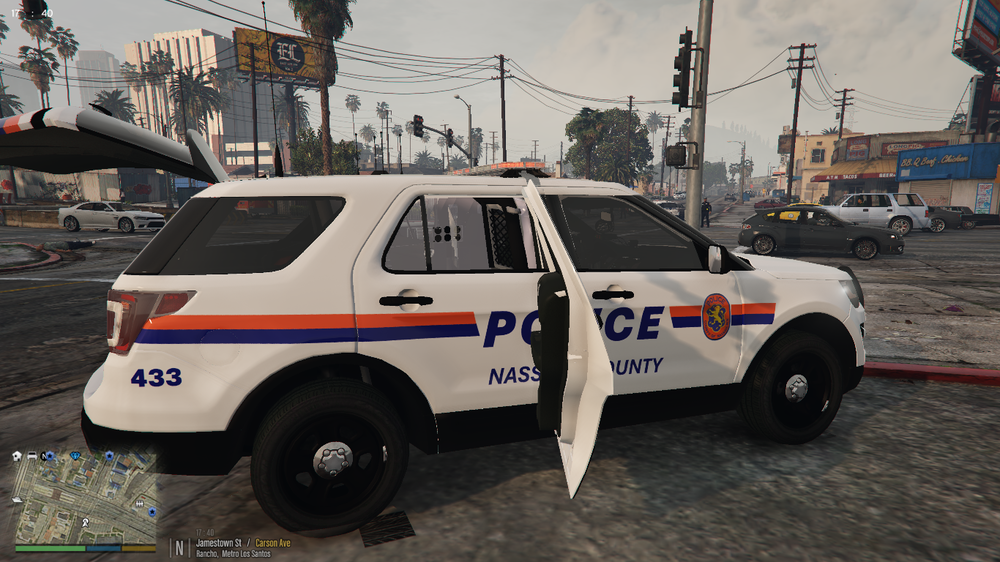 Could contain: vehicle, land vehicle, wheel, transport, tire, sky, outdoor, truck, auto part, text, motor vehicle, emergency vehicle, automotive tire, emergency service, police, car, ground, parked