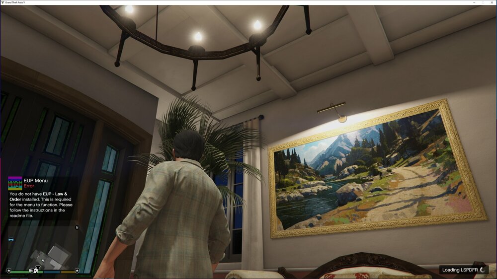 Could contain: indoor, clothing, art, picture frame, wall, room, screenshot, painting